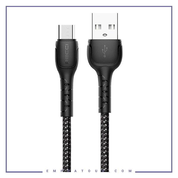 کابل شارژ TYPE-C رسی 1متر RECCI STAR STONE USB TO TYPE-C DATA CABLE RTC-N16C